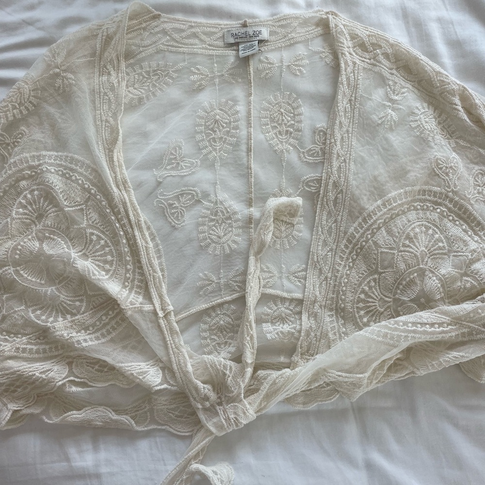 boho lace wrap